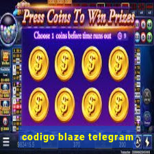 codigo blaze telegram